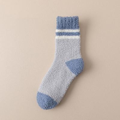 Sleep Socks Winter Coral Velvet Socks Multicolor Soft Cotton Socks Warm Fluffy Floor Socks Men