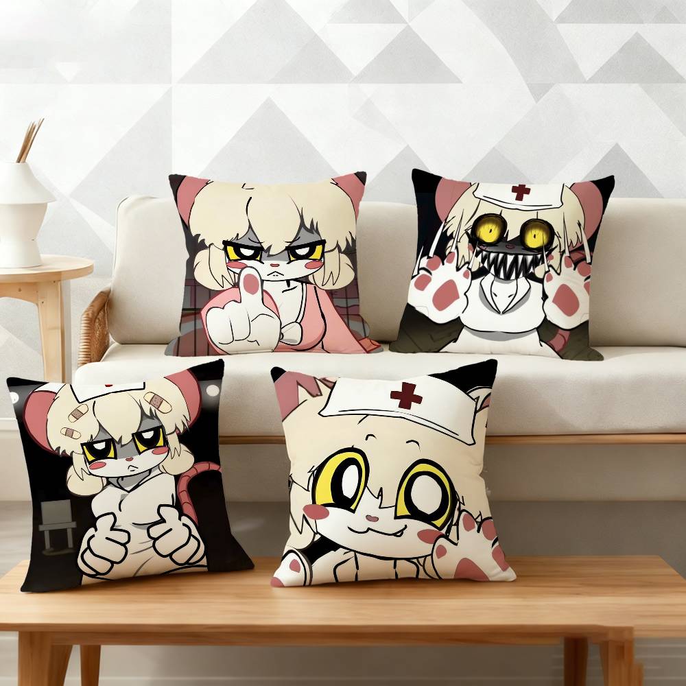 Terrible Mouse Lorna Pillow Case For Sofa Living Room Home Office Decor Protective Cover