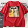 Erm What The Sigma Meme Tshirt Unisex Unisex Funny Graphic T Shirts Brainrot Tee Silly Cat Humor Tees Casual Cotton Clothes Tops