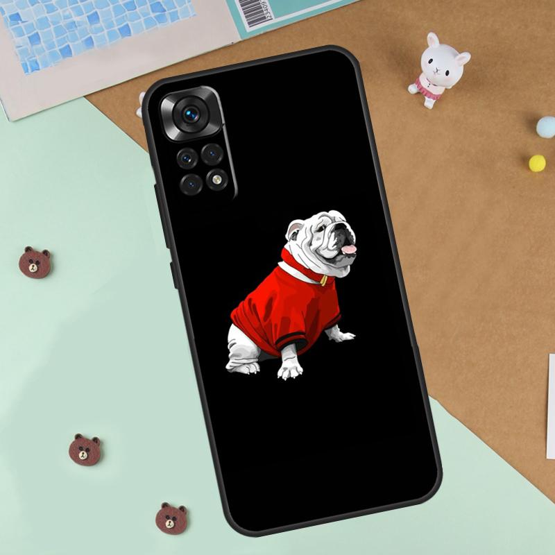 French Bulldog Art Case For Xiaomi Redmi 14C 10C 12C 13C Cover For Redmi Note 14 Pro 13 9 10 11 12 10S 11S 12S