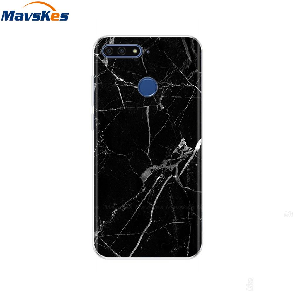 Case For Huawei Honor 7C Case On Huawei Honor7C 5.7 inch Soft Silicone Phone Cover For Huawei Honor 7C Aum-L41 TPU Cases Coque