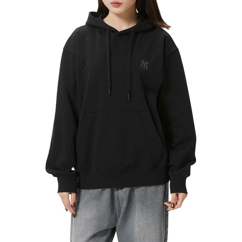 MLB 25FW New York Yankees Simple Casual Hoodie Unisex hoodies 3AHDB0161-50BKS-1.101