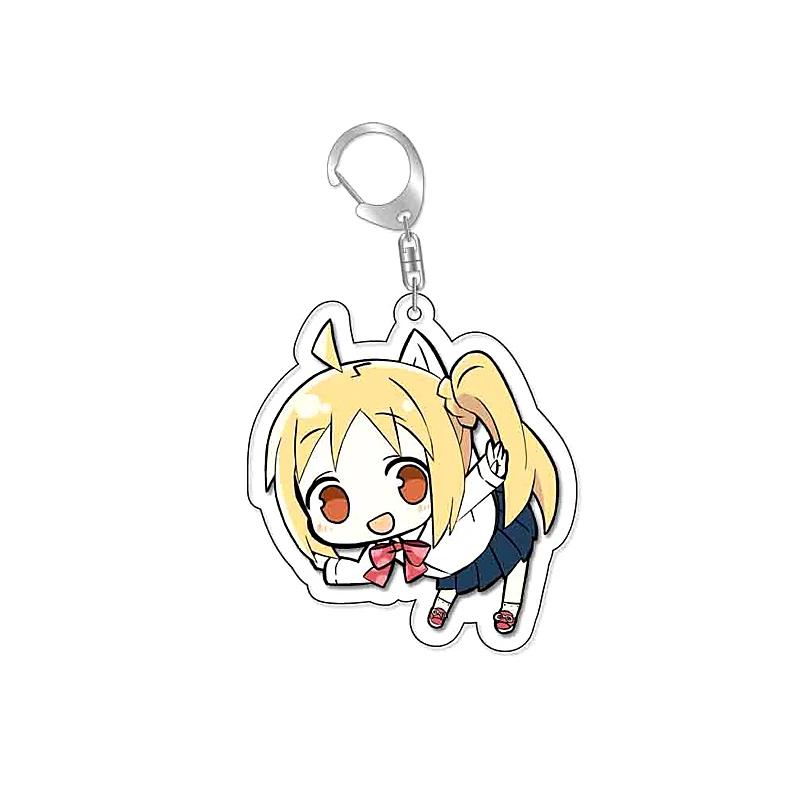 Bocchi The Rock! Gotoh Hitori Plastic Anime Keychain Ijichi Nijika Kita Ikuyo Bag Tag Parts Baji Accessories