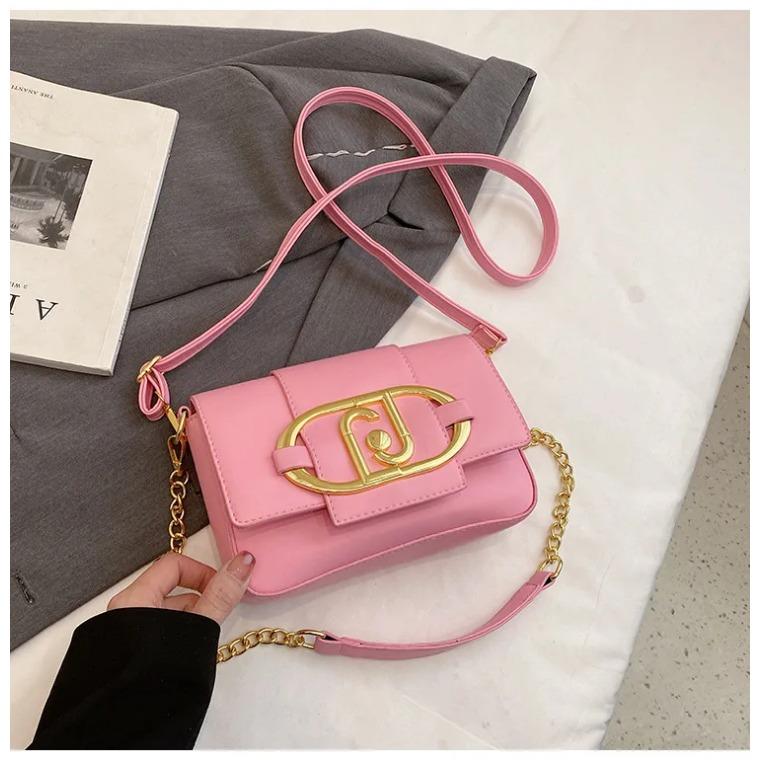 Women's Designer Bags Leather Metal Buckle Fin Wing Plaza Shoulder Bags Fashion Ladies Casual Messenger Bags