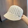 Breathable Women's Summer Equestrian Hat - Foldable, Stylish Sun Cap with Knitted Duckbill Design