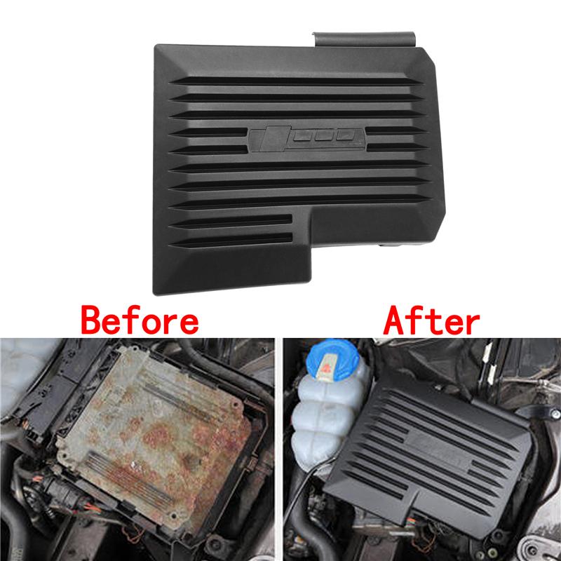 For  A4 B9 8W A5 2017-2019 Car Engine Dust Cover Hood Decorative Computer Board Trim Electronic Control Unit Protection Cap