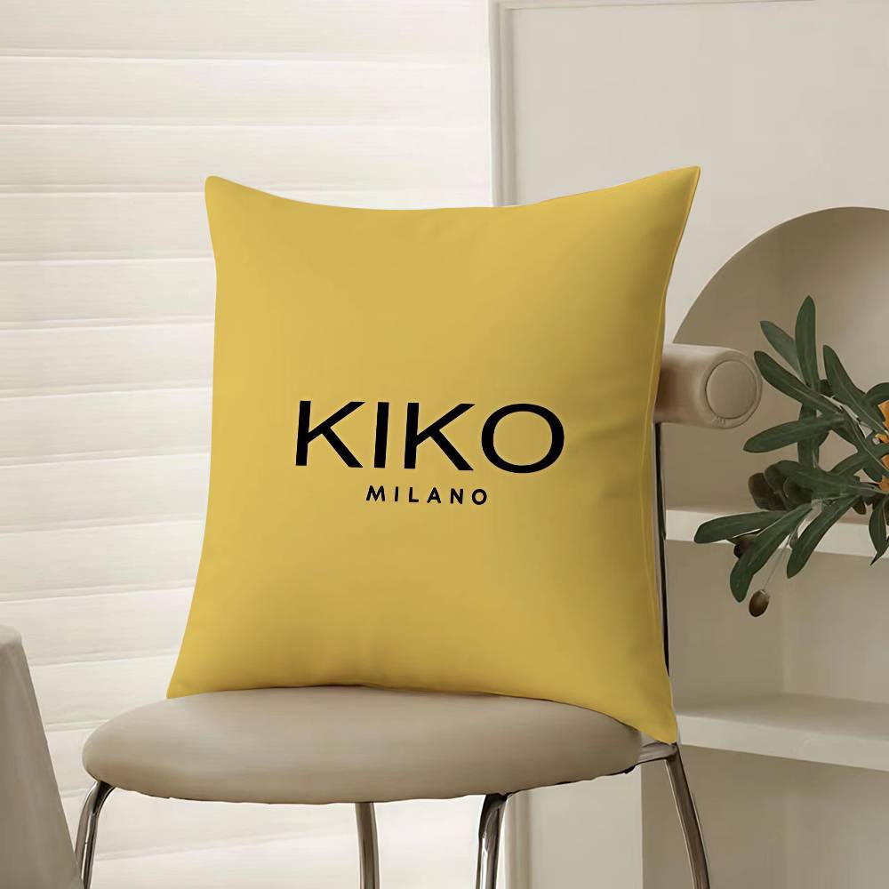Dostupný luxus KIKO MILANO - Trendy povlak na polštář Pohodlí Pohovka Lůžko Hedvábně elegantní Skrytý zip Dekorativní povlak na polštář