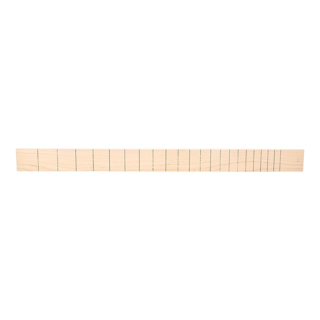 22 Fret Fingerboard Maple Wood Guitar Fretboard Replacement Electric Guitar Accessory 510mm Length