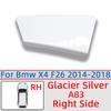 Car Accessories Front Bumper Headlight Washer Nozzle Cover For BMW X4 F26 2014-2018 Trim Lid Sprayer Shell Cap #51117389892