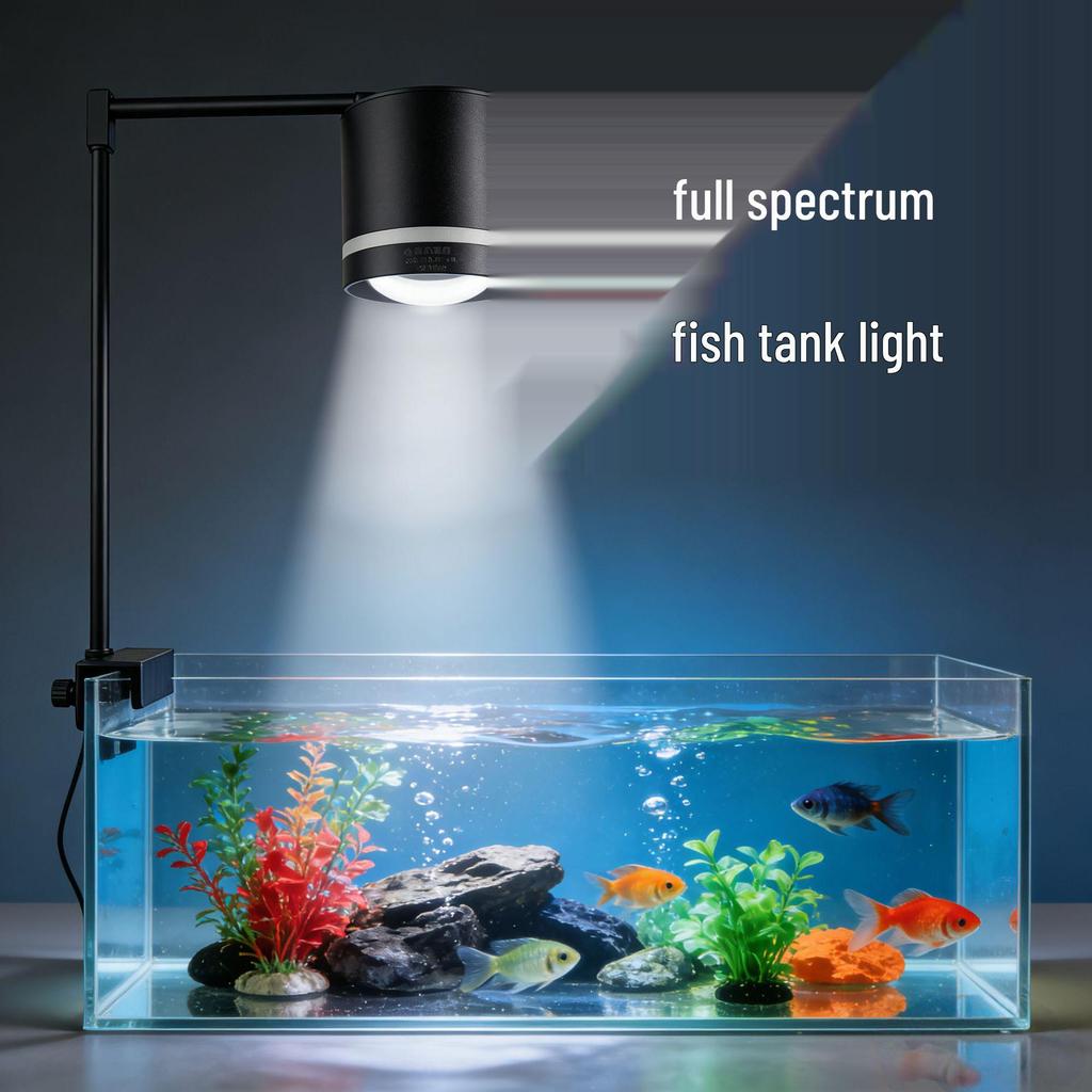 Full Spectrum LED Aquarium Light for Algae Bloom and Fish Tanks
