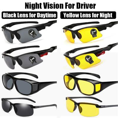 Nepolarizované slnečné okuliare Night Vision Pánske outdoorové športové slnečné okuliare Day Night Vision Okuliare pre vodiča