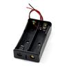 1 2 3 4 Slot DIY Batteries Clip Holder Container Plastic 18650 Holder Box with Wire Lead for 18650 3.7V Battery