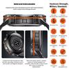 Outdoor Sports Smartwatch 1000mAh Battery 1.73-inch AMOLED Screen Men's Watch Compass 10ATM Waterproof Bluetooth Call Smartwatch