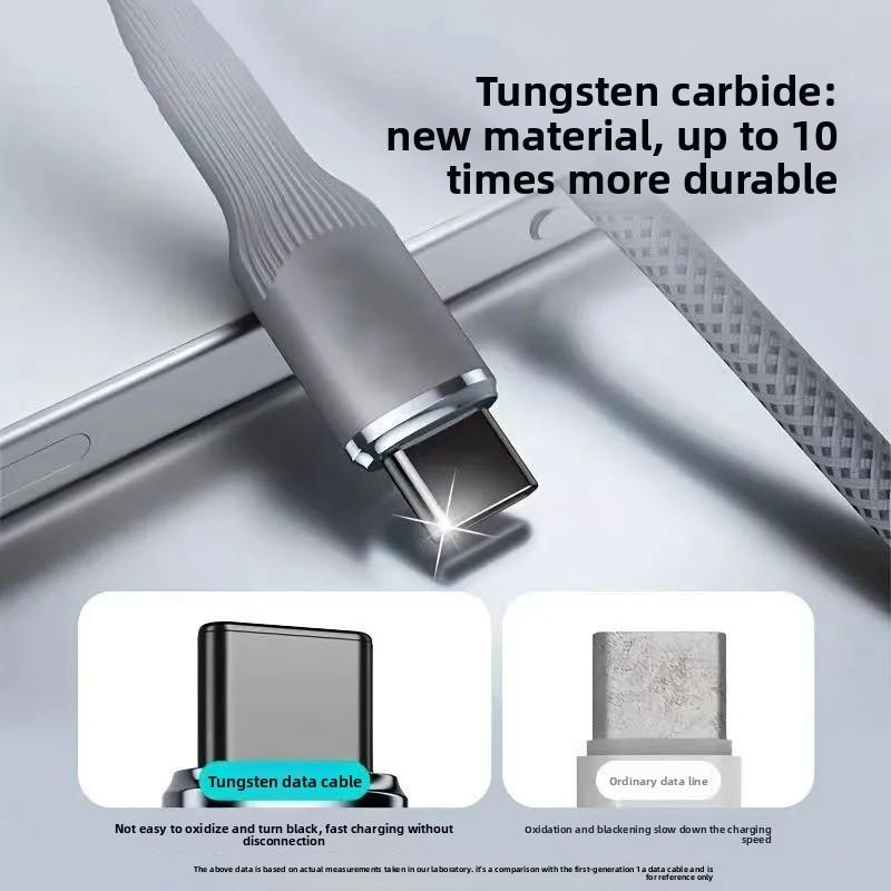 Type C Usb Charging Cable 100w Fast Charging For Huawei Apple Xiaomi Oppo Devices