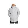 Adidas Xploric Series 3-In-1 Inner Jacket Outdoor Windproof Waterproof Down Insulation Men Jacket Gray IX7936