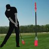 Golf Swing Trainer Posture Corrector Golf Alignment Stick Golf Swing Training Aid for Chipping Outdoor Exercise Driving Beginner