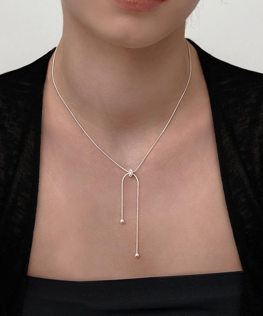 Tou 177 Tie A Knot Necklace