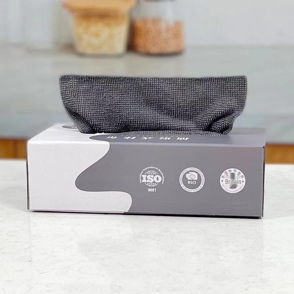 Verdicktes Einweg-Mikrofaser-Küchenspültuch