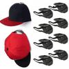 8Pcs Multi-Purpose Adhesive Hat Hooks No Drilling Wall Mounted Hat Rack  Bedroom Decor