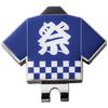MIZUNO Golf Ball Marker HAPPI COLLECTION Unisex Blue 5LGD2527