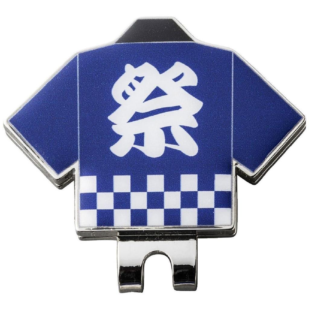 MIZUNO Golf Ball Marker HAPPI COLLECTION Unisex Blue 5LGD2527