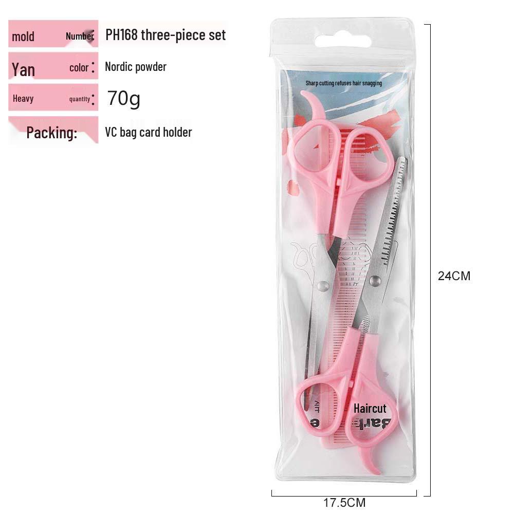 Pony Haarschneide- & Styling-Scheren-Set - Scheren & Ausdünnwerkzeuge aus Edelstahl