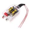 12V Universal Car Stero Radio Speaker High To Low RCA Line Audio Impedance Car Impedance Converter Free Drop Converter