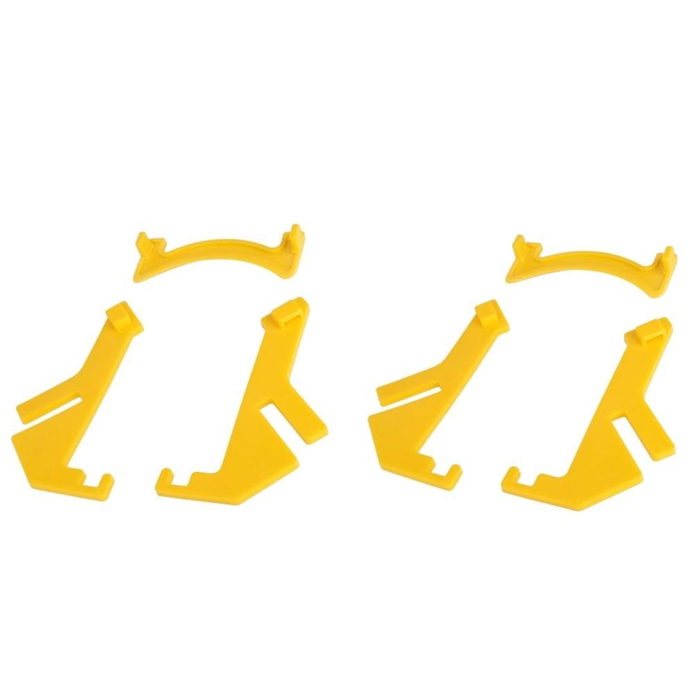 2Pcs Portable Honey Bucket Rack Yellow Beehive Frame Holder Frame Grip Holder  Pouring Honey