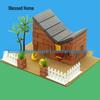 Little Bricklayer DIY Cement House Building Blocks - Educational Toy for Children