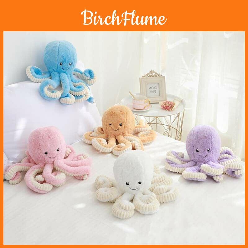 Adorable 15.7'' Octopus Plush Stuffed Toy Pillow For Kids And Home Decor