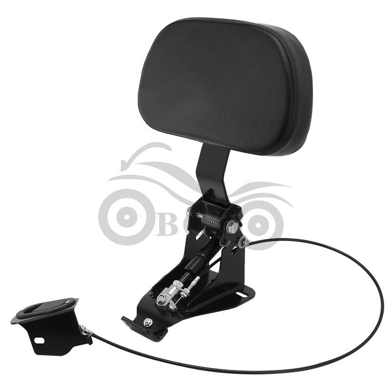 Harley Ultra Classic Street Glide Hydraulic Driver Backrest (2009-2020) - Motorcycle Accessory