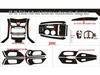 Compatible with 2013-2018 Teana, Carbon Fiber Center Console Gear Decor Sticker.