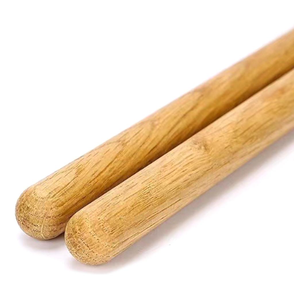 1Pair Nonslip Drumstick Lightweight 5A/7A Oak Wood Drumsticks Percussion Accessories for Beginner Student Adult