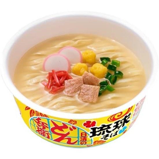 Donbei Ryukyu Soba 79g12 stycken Nissin Foods koppnudlar udon snabbnudlar Okinawa bonitobuljong