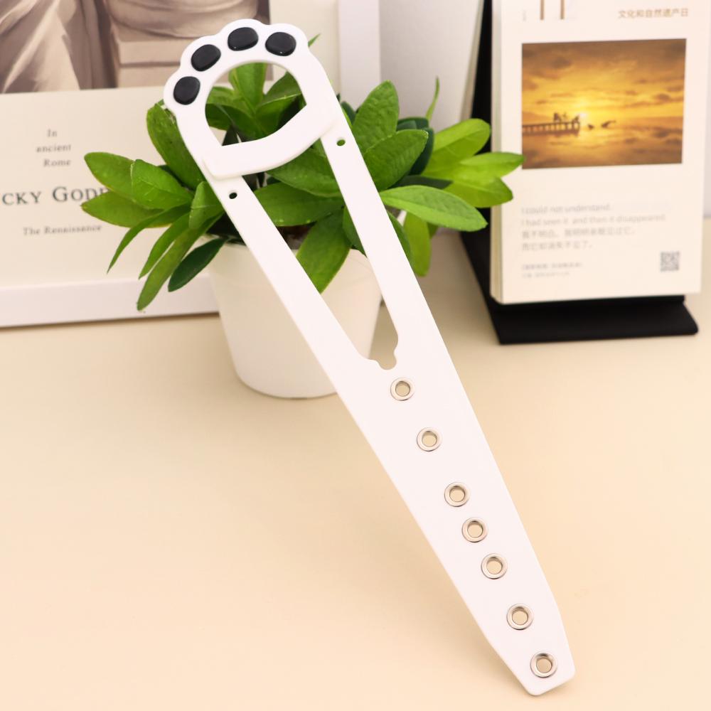 Cat Door Holder Latch Adjustable Cat Door  Alternative To Keep Dogs Out of Cat Litter Boxes and Food Flex Latch Strap