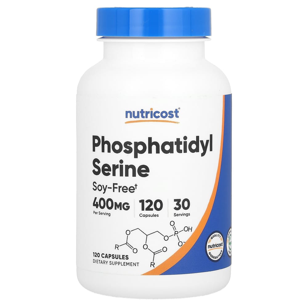

iHerb Phosphatidylserine 400mg, 120 Capsules (100mg per Capsule) 120 pcs - 1 ea