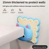 Cartoon Cat Door Handle Protector Silent Door Shock Absorber  Wall Decoration