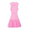 Summer Collection Women's Ribbed Knit Balloon Dress - European & American Style
