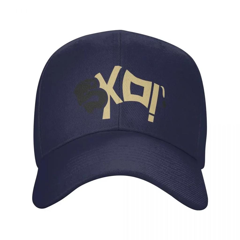 Sko Buffs Design Schwarz Und Gold Baseballkappe Luxushut Wild Ballkappe Herren Damen