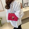 Trendy Vintage Commuter Bag Stylish Summer 2024 Shoulder Crossbody Square Pu Bag