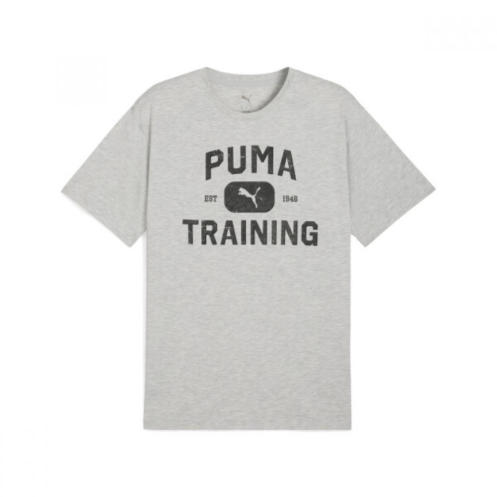 Puma Men S Relaxed Tee Train Logo graphicS XS