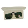 Plastic Frosted Clip-On Glasses Storage Box