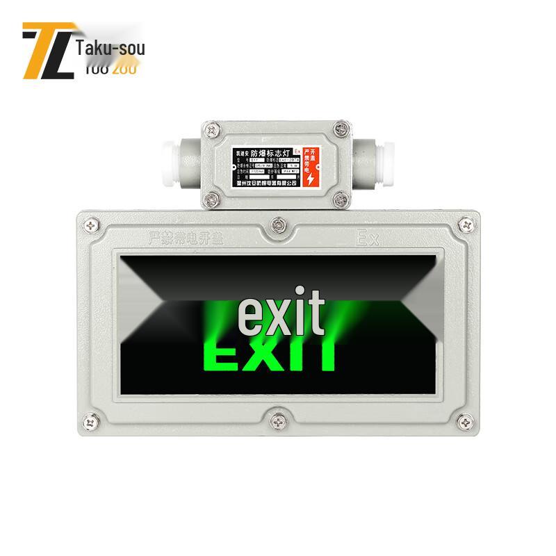 Explosion-Proof Rechargeable LED Emergency Exit Sign Light