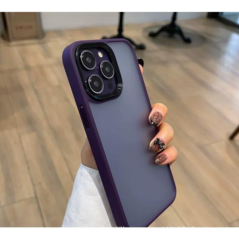 

Applicable To IPhone17 Mobile Phone Case Matte Skin Feeling Apple 1615 ProMax Anti Fall 14 Trendy Brand Protection Case iPhone12promax