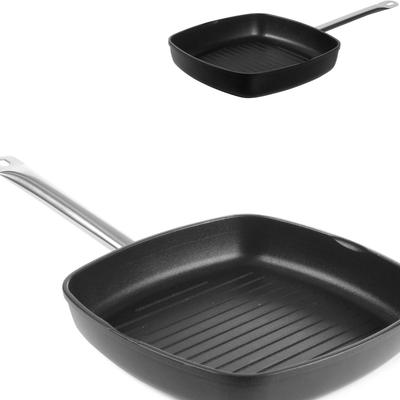 Profi Line geribbelde grillpan Hendi 629802