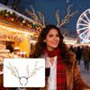 Exaggerated Branch Hair Band Antler Headband Christmas Reindeer Headdress Christmas Party Cosplay Accessory Headwear Gift