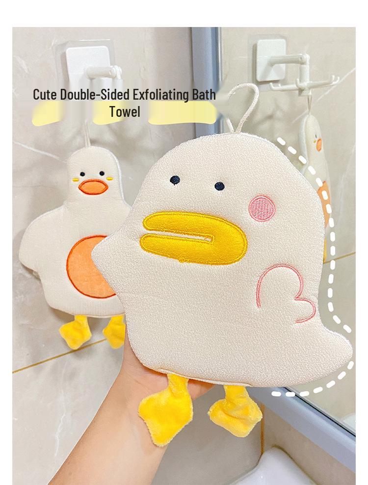 New Offer: Cartoon Back Scrubber & Bath Flower - Ladies' Exfoliating Duo