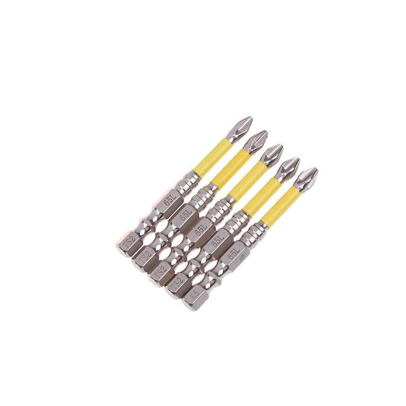Non-Slip Impact Drill Bit 25/50/65/70/90/150Mm Magnetic Screwdriver Bit Set 1/4 Inch Hexagonal Shank For Electric Drill