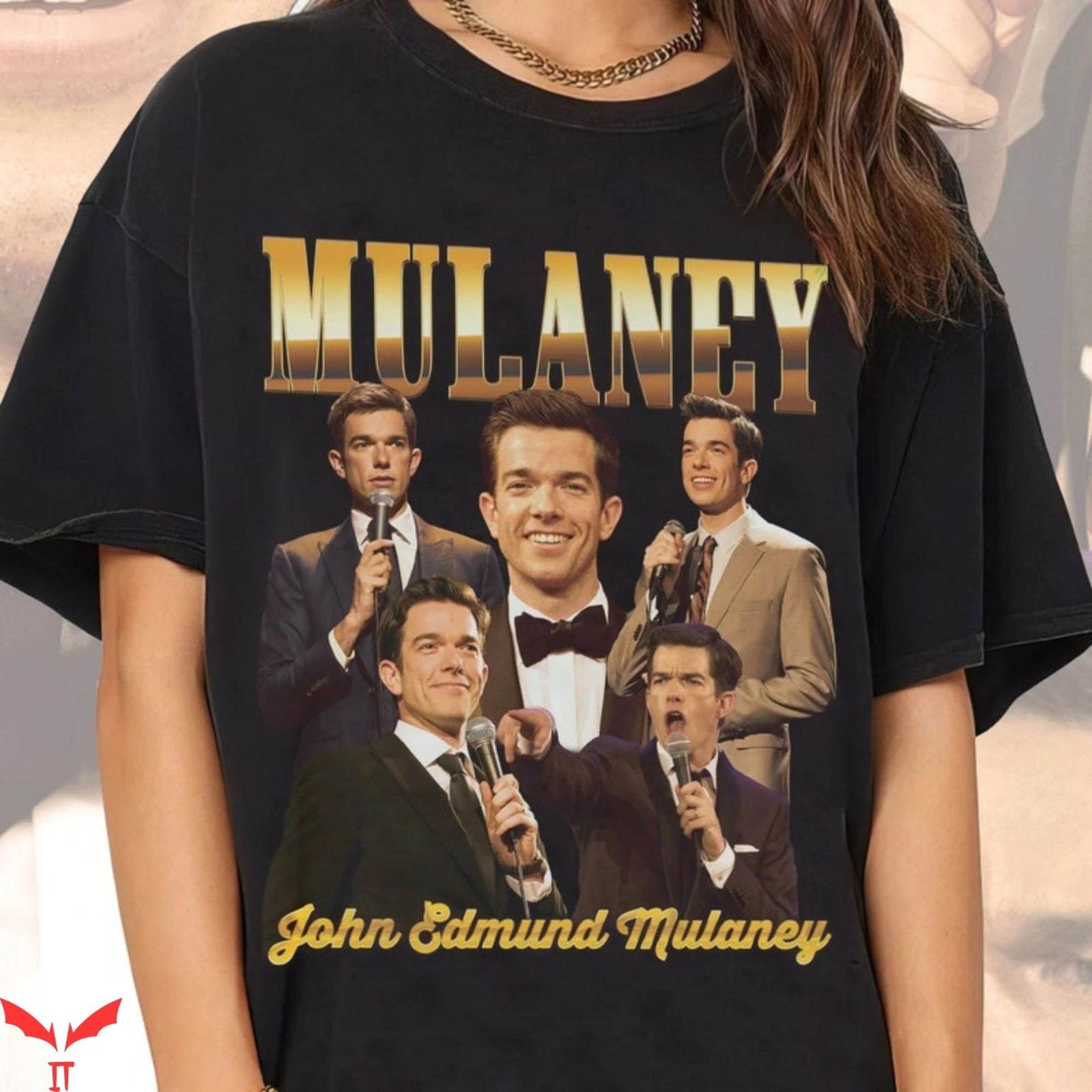 John Mulaney Black Cotton Shirt Full size S-5XL Unisex HL850 XXL