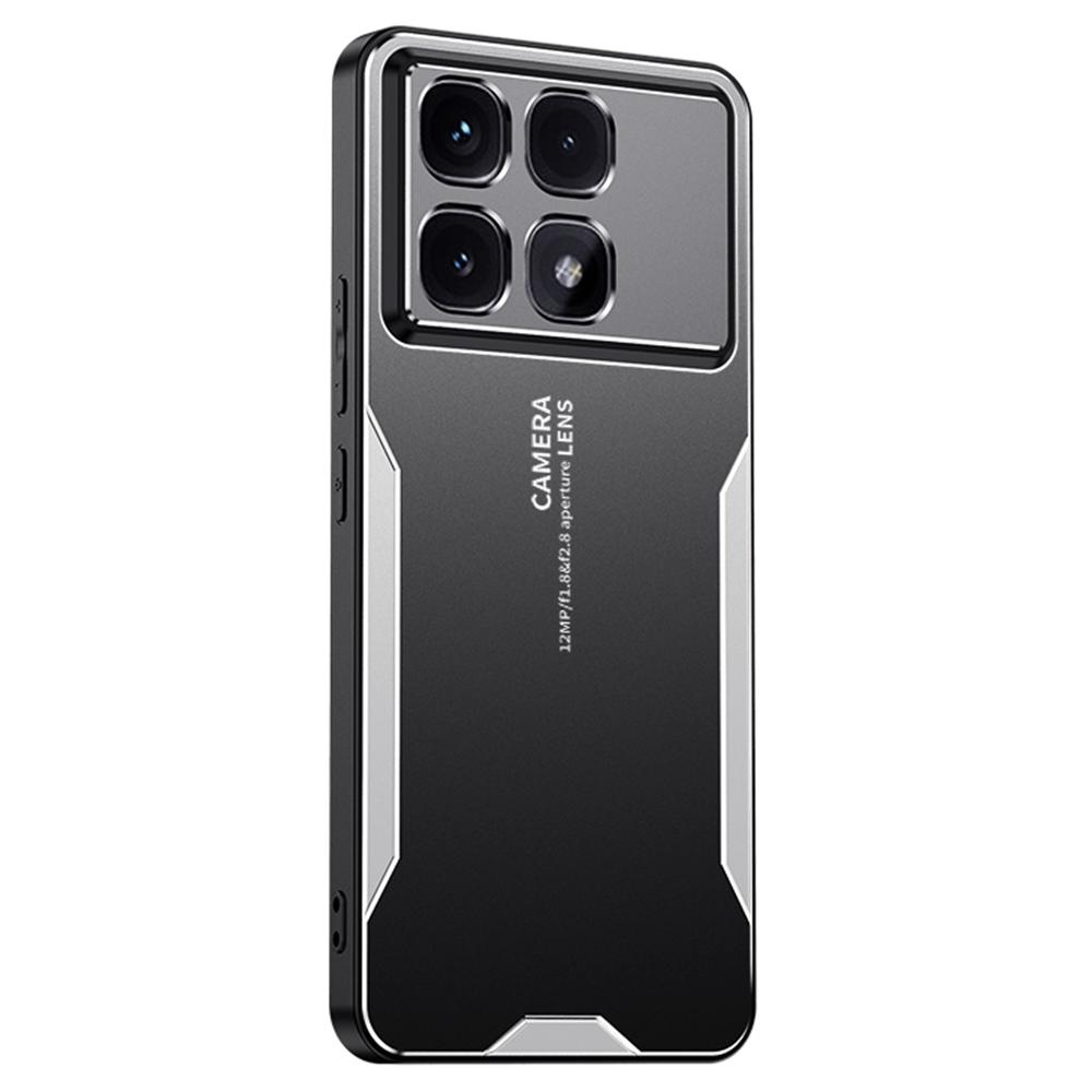 

Для Xiaomi Redmi K70 Ultra Чехол Алюминиевый сплав ТПУ ПК Чехол для телефона Silver